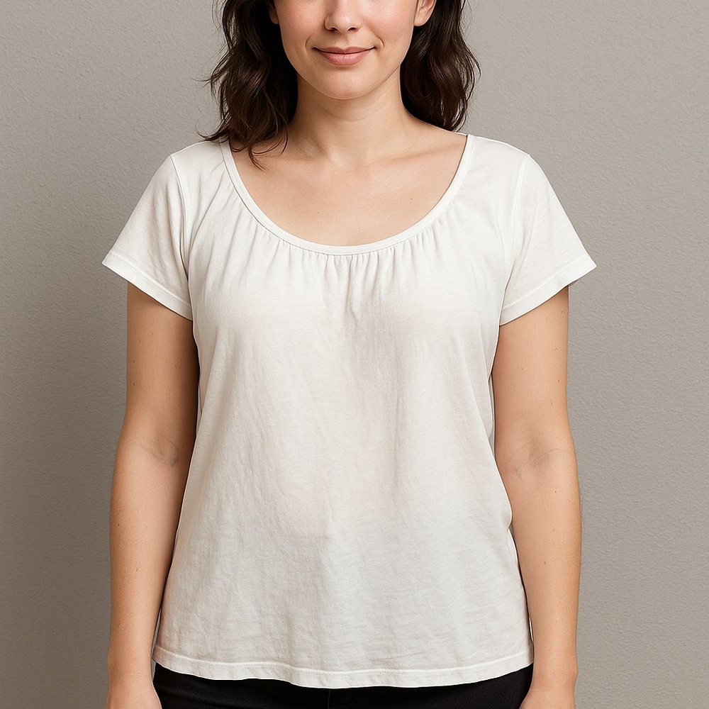 Classic White Women's Top